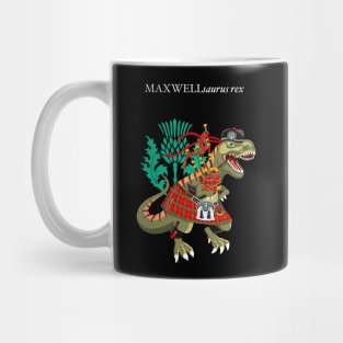 Clanosaurus Rex MAXWELLsaurus rex Plaid Maxwell Scotland Ireland Family Tartan Mug